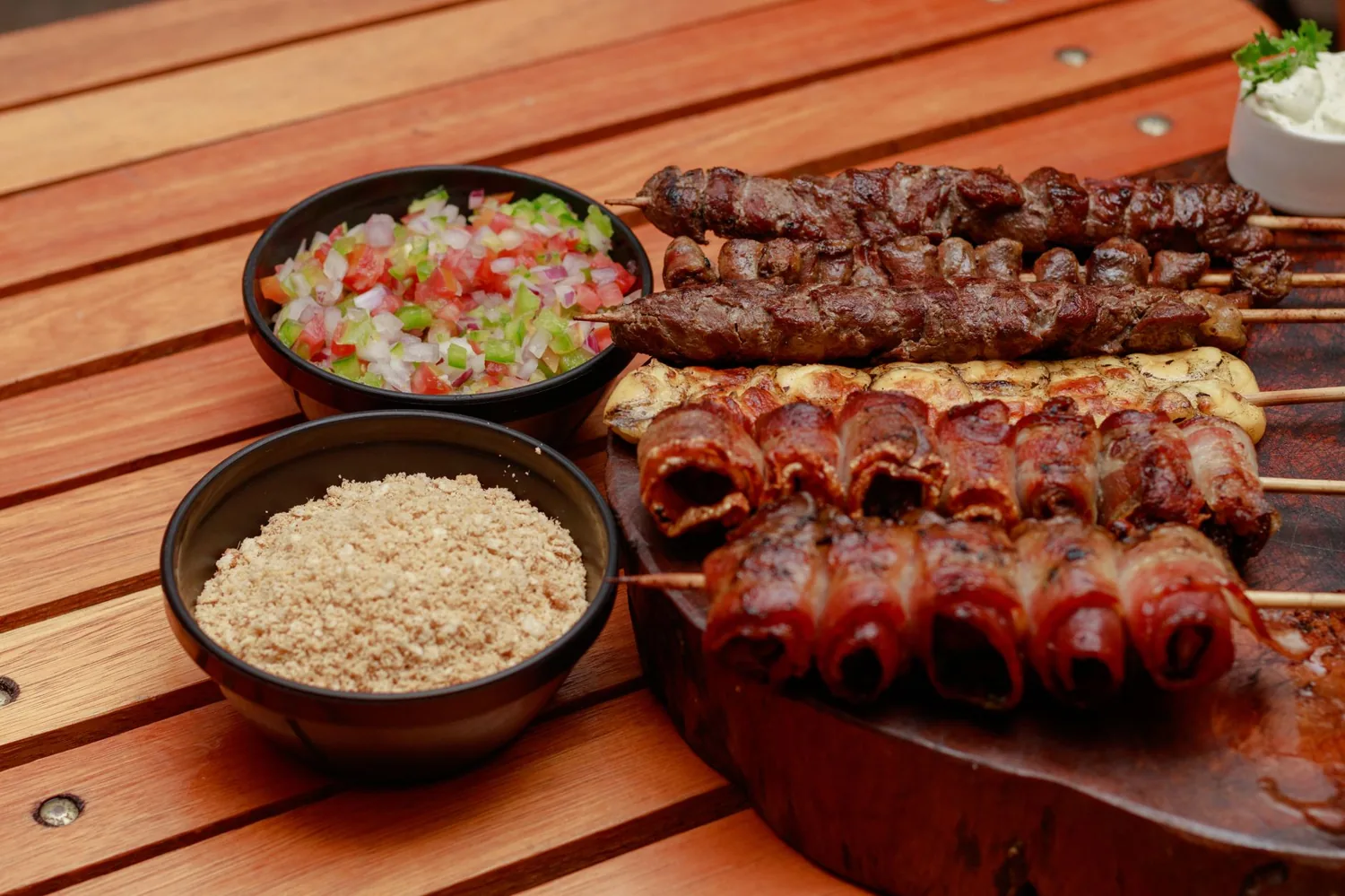 Picanha na brasa